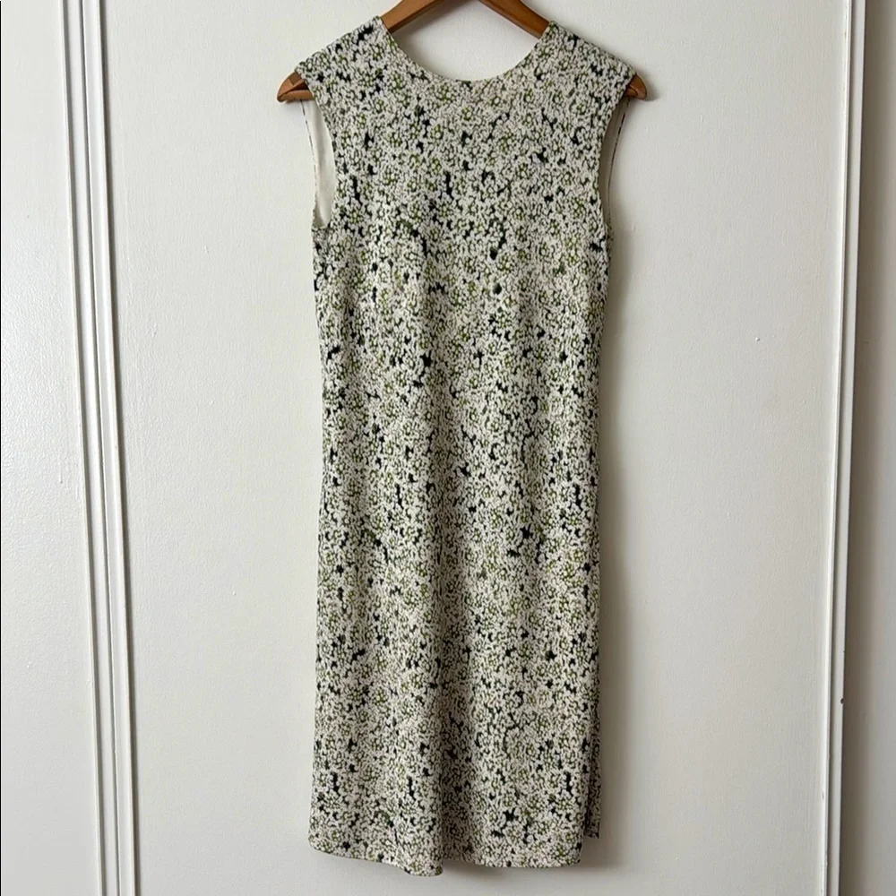 Tory Burch S Valerie White Green Laceflower Print Dress